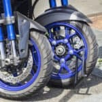 Yamaha Niken- with U-lock (Adobe Stock image)