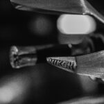 GOC Niken - Front brake lever guard close-up with Niken name
