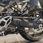 Yamaha Niken GT - side view, factory chain guard