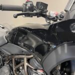 Yamaha Niken GT - tank and brake handle up close